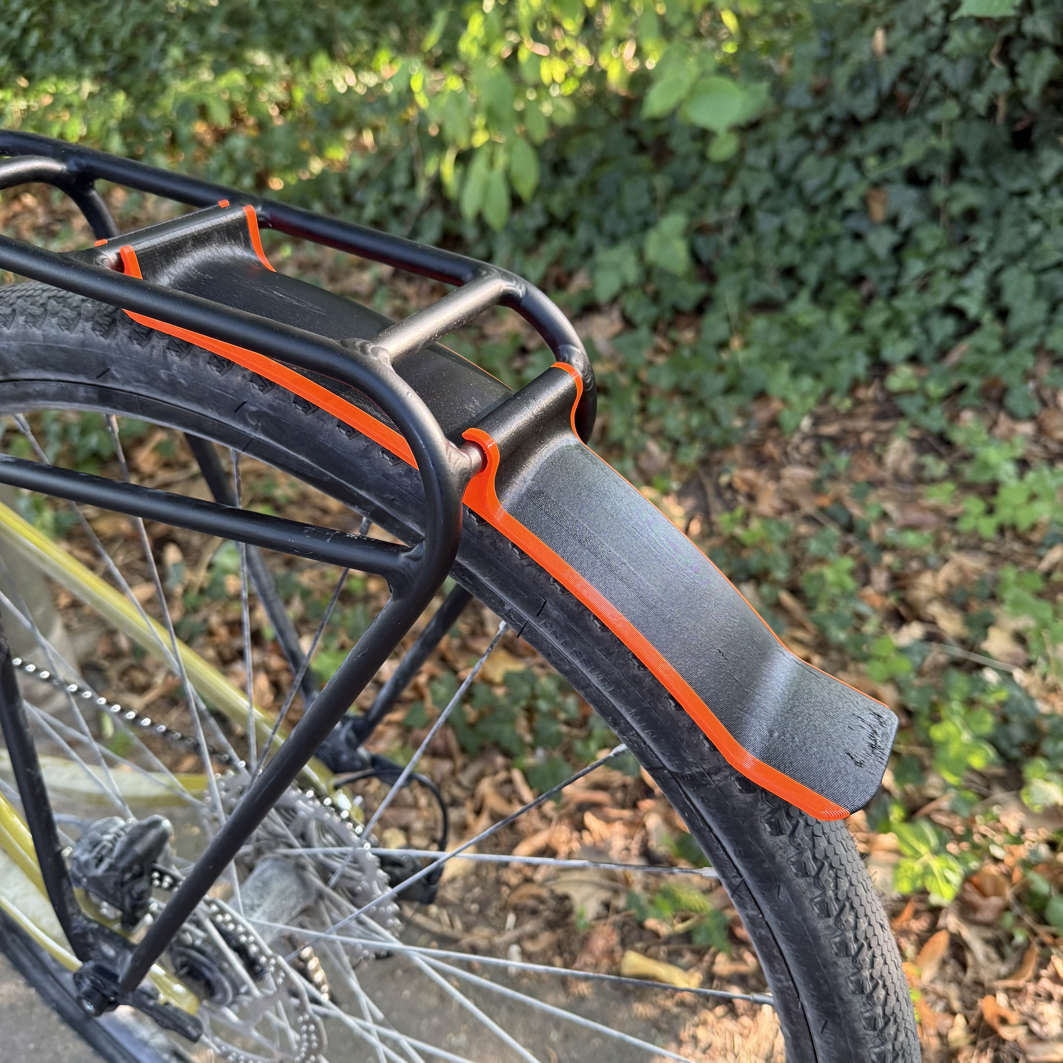 Clip On Ortlieb Quick-Rack Mud Guard