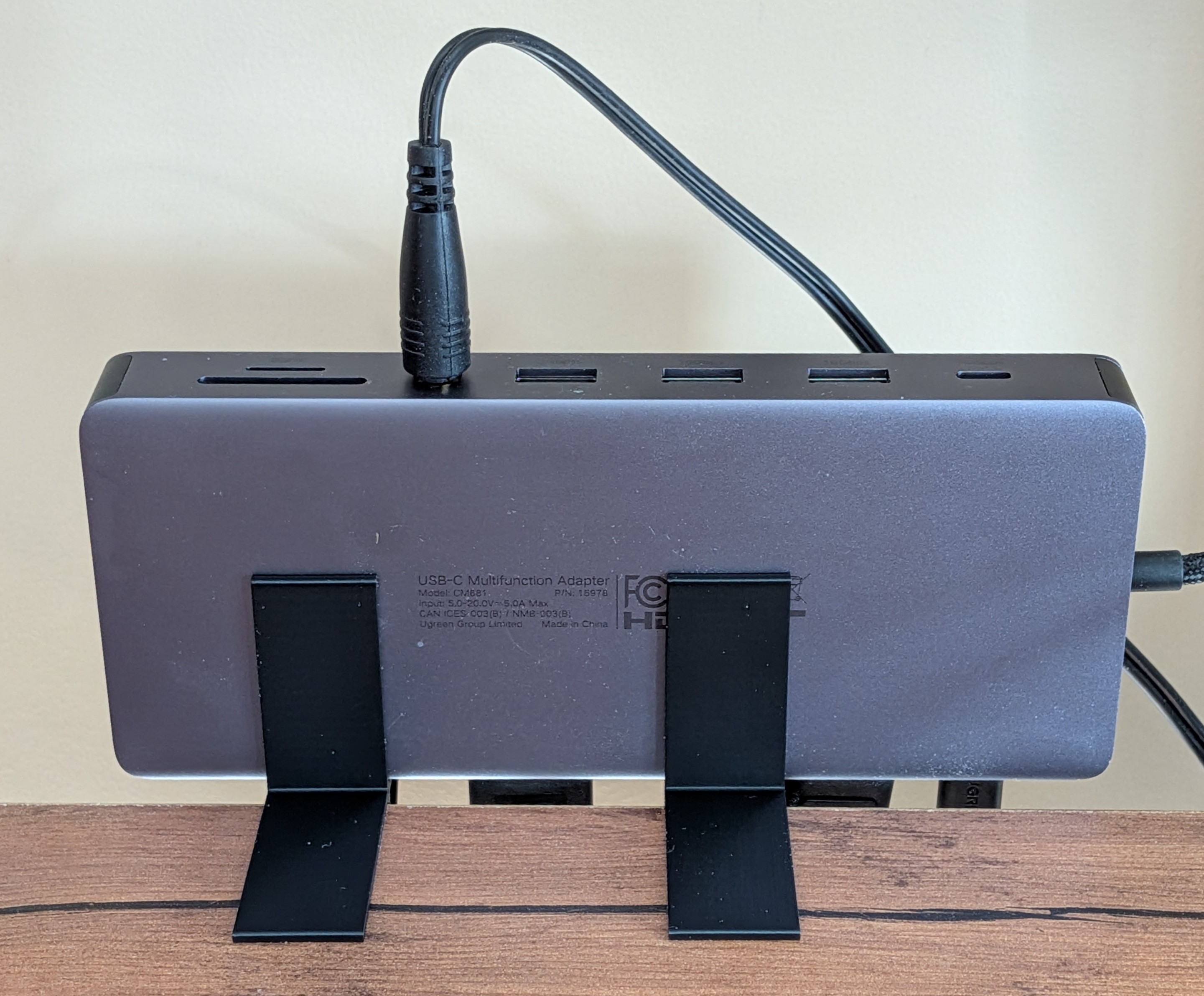 Port Replicator Desk Clamp