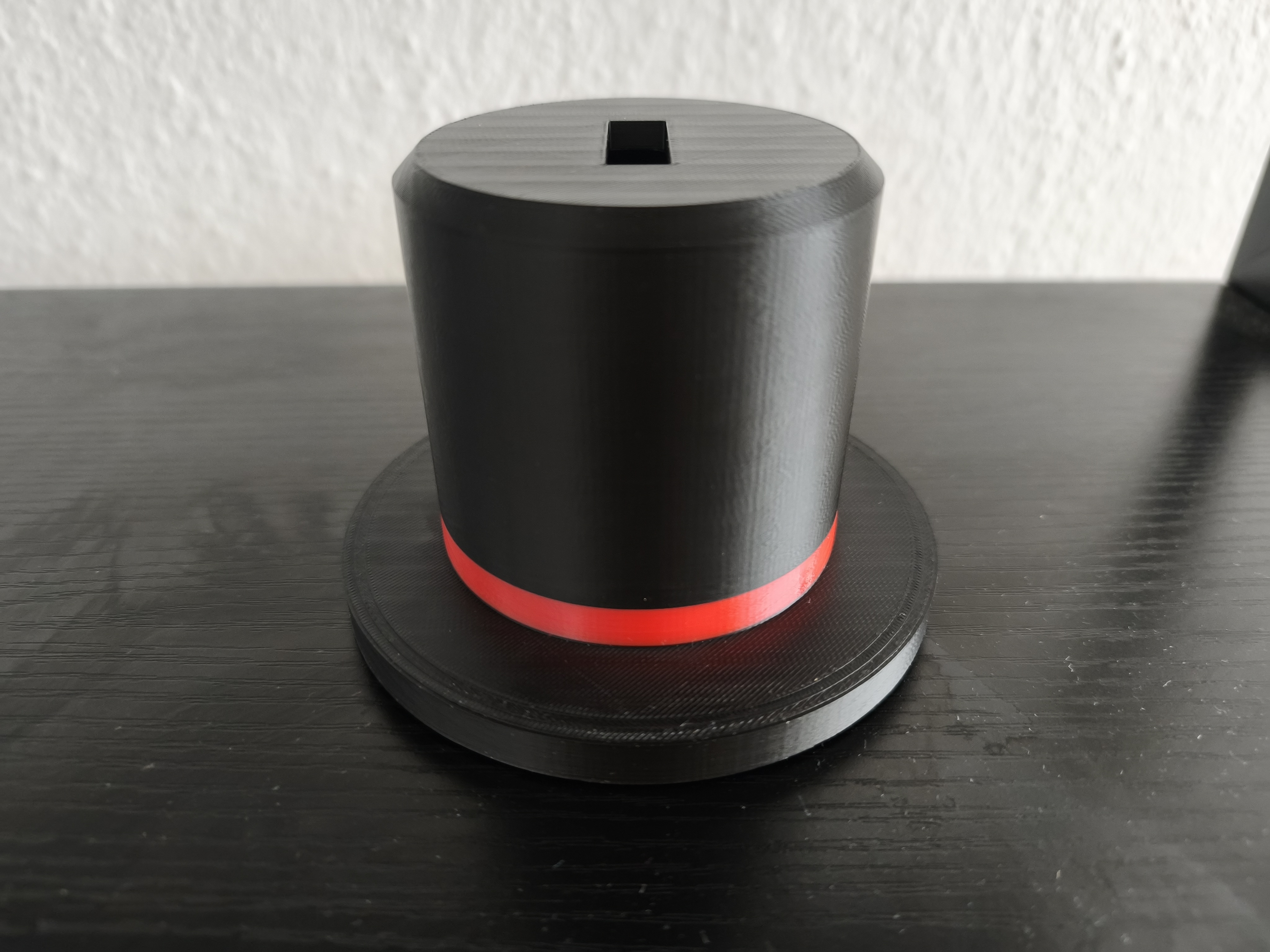 Zylinderhut Spardose