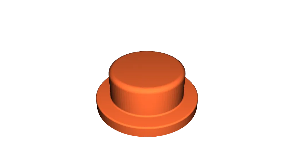 Parametric Button Cap (Fusion 360) by GabrioB | Download Parametric Button Cap (Fusion 360) by GabrioB | Download