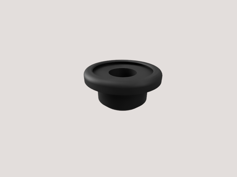 Honda CB900F 2C rear foot rest rubber 50651-438-670