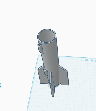 Miniatura 2 do modelo 3D cool model rocket