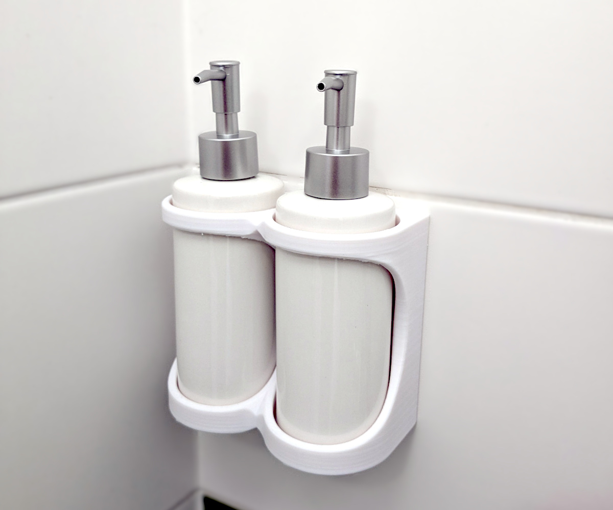 Single/Dual Soap Dispenser Holder