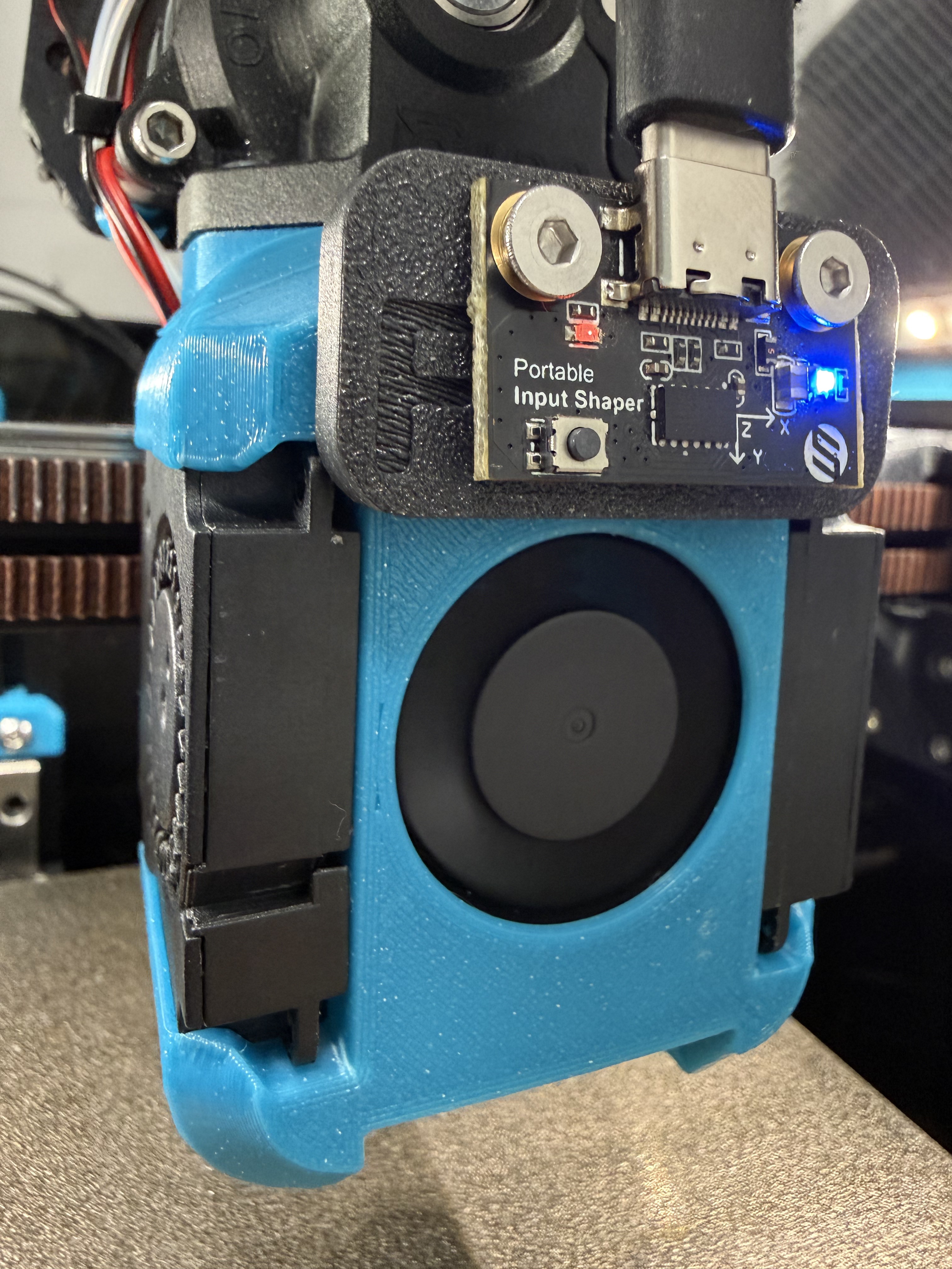Fysetc ADXL V1.0 Snap Mount for Dragon Burner (Voron 0.2) 3D model