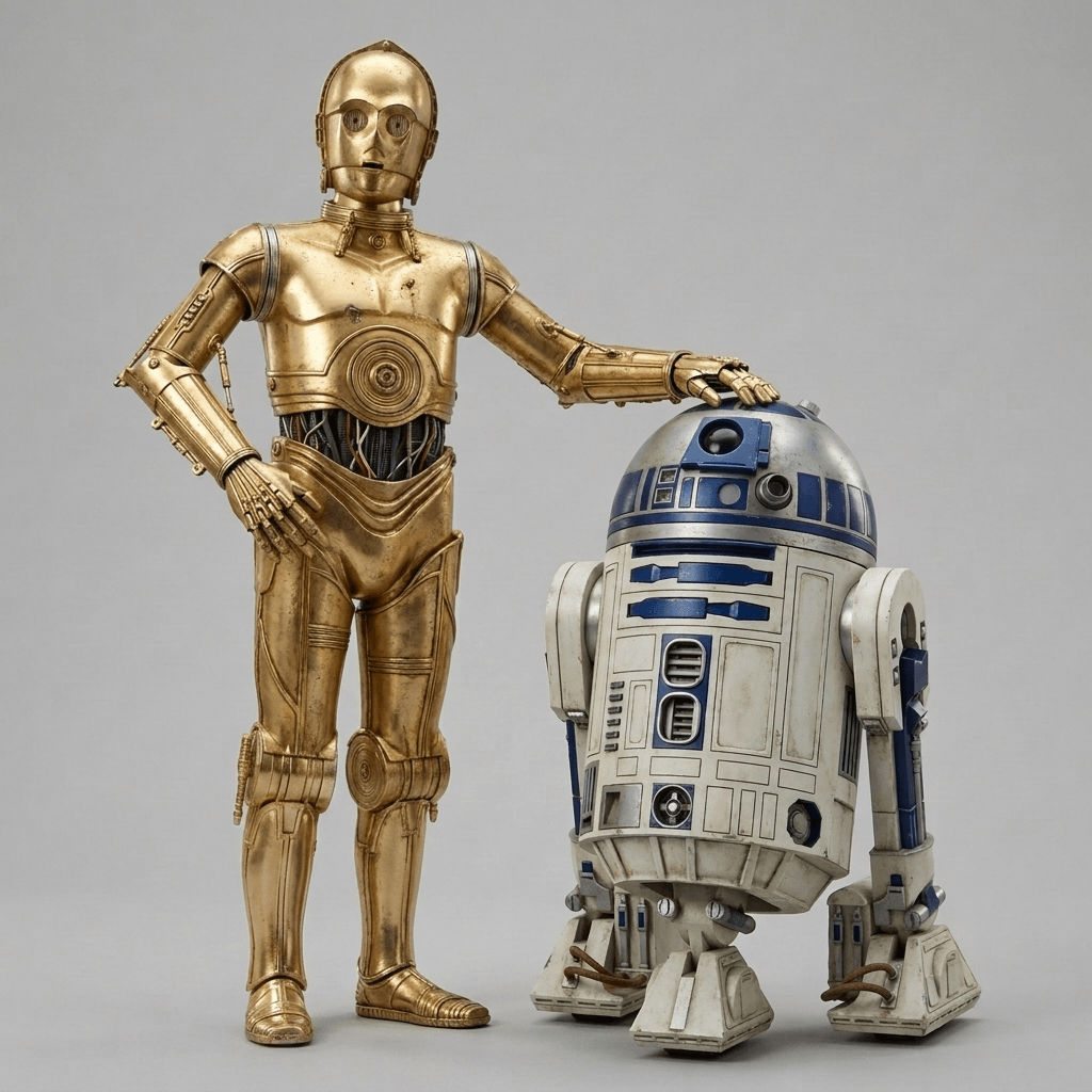Star Wars - The Droids (C3PO & R2D2) - 1977