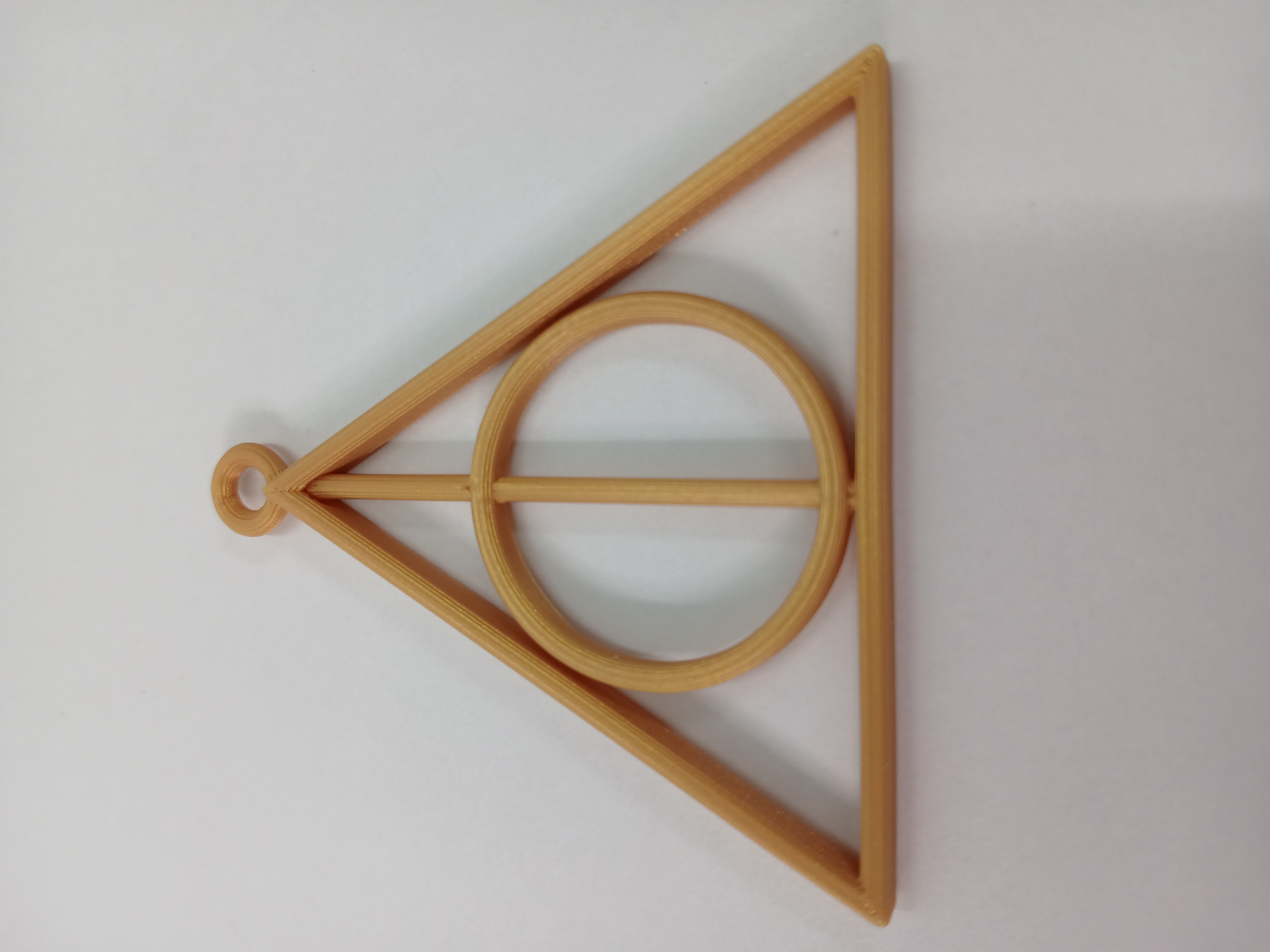 Deathly Hallows Pendant and Earring