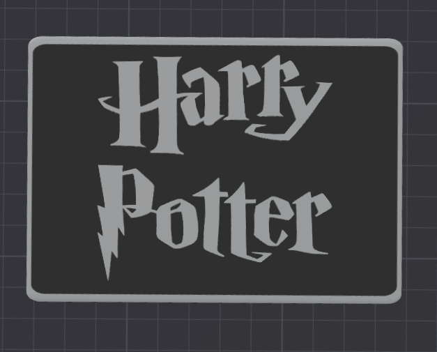 Harry Potter Plate