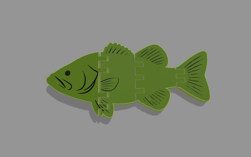 Flexy fish (Bass) — thumbnail 2
