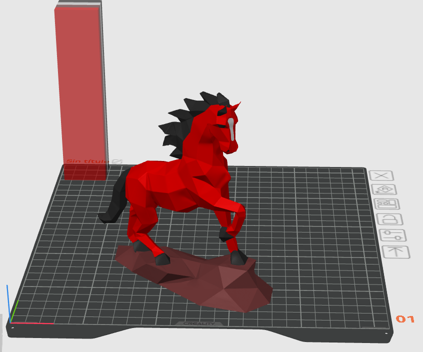 Low poly Horse — miniatura 2