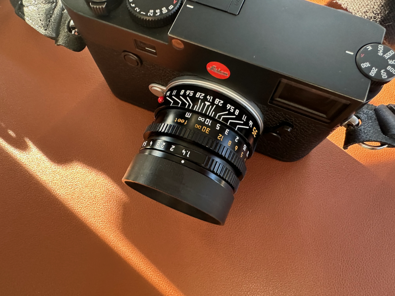 Low Profile Lens Hood for Light Lens Lab 35mm f/1.4 Aspherical