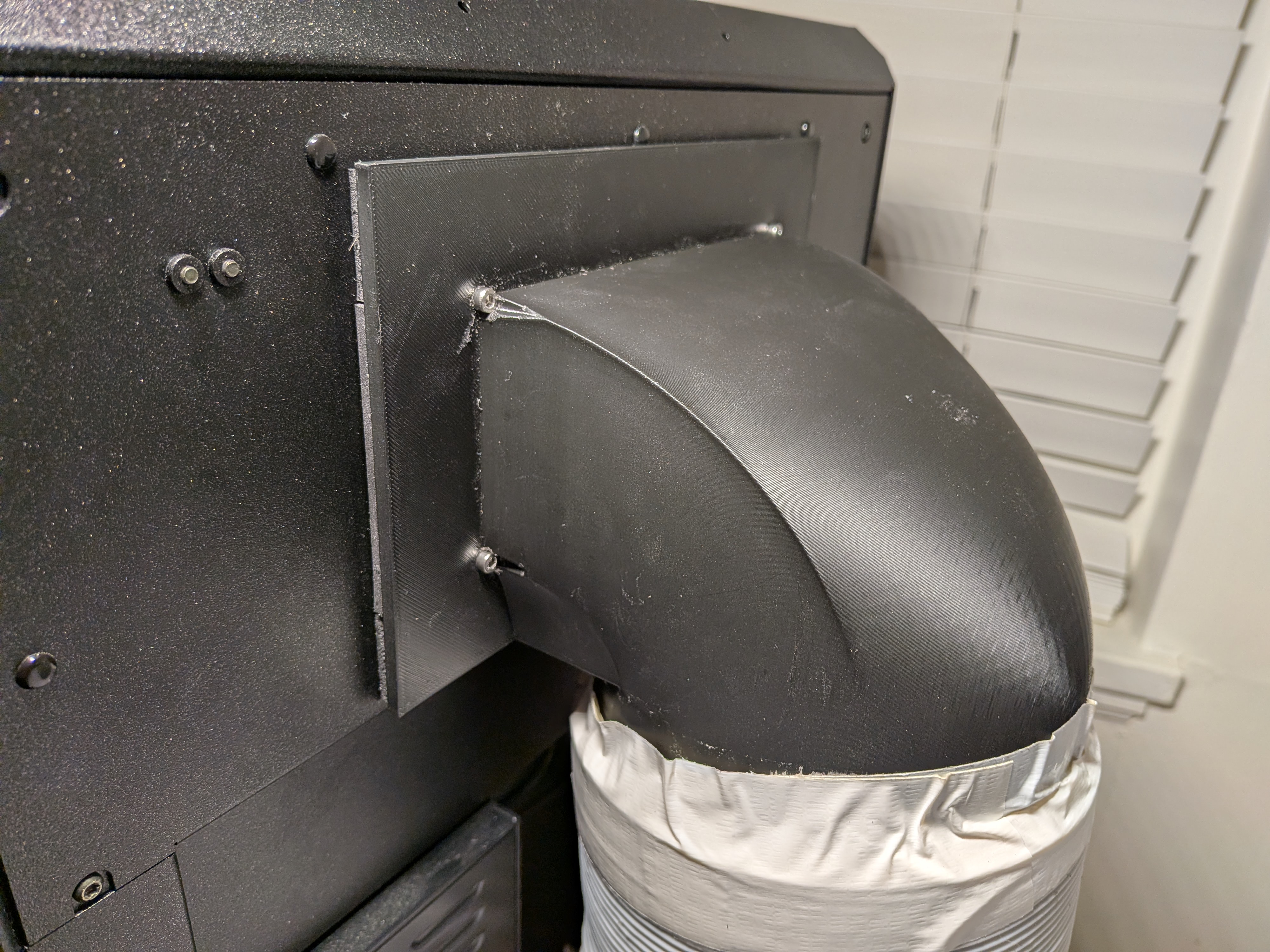 customizable CORE One exhaust duct