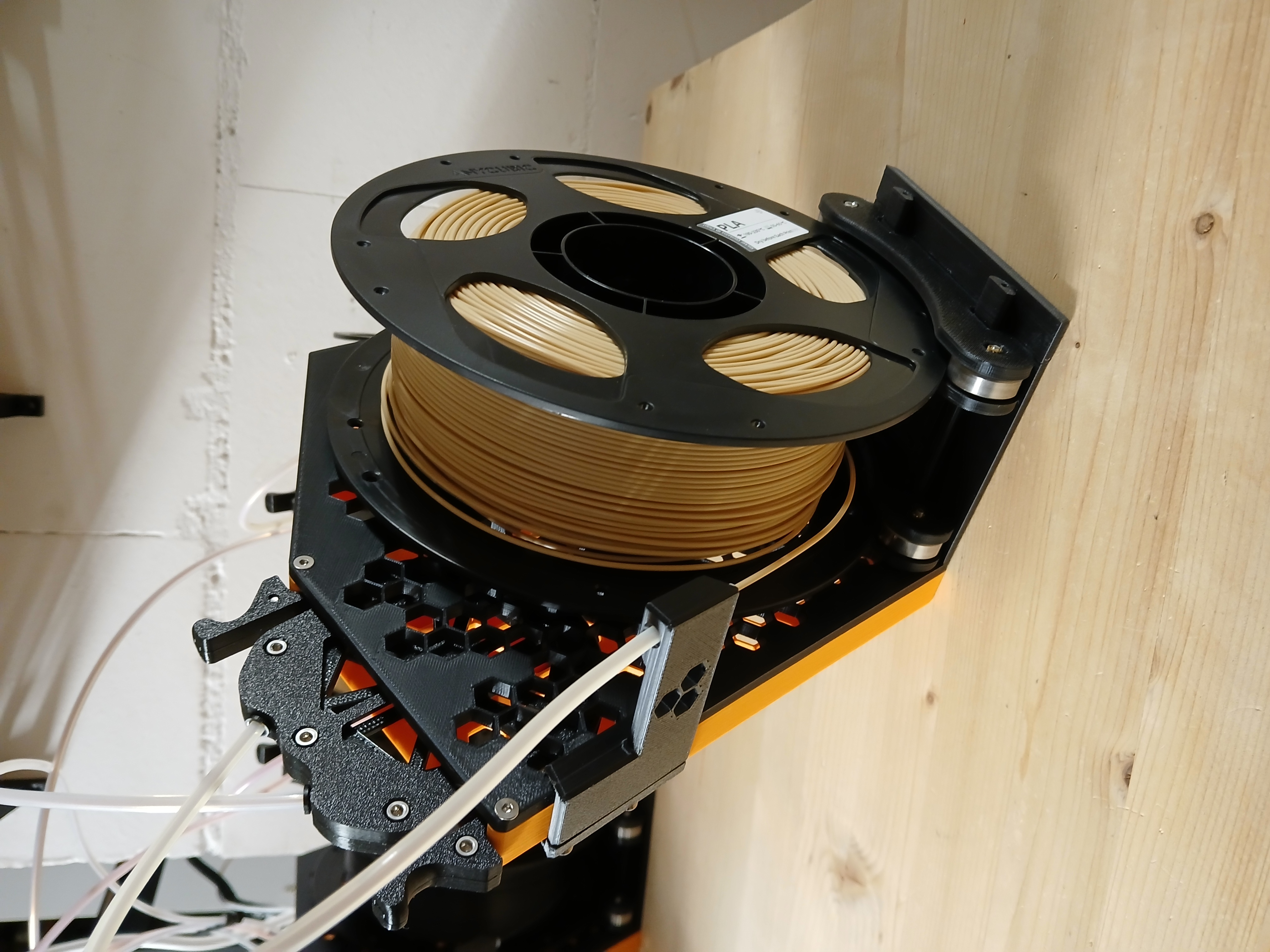 Spool Holder & Buffer for MK3/MK4 MMU3 Community Version