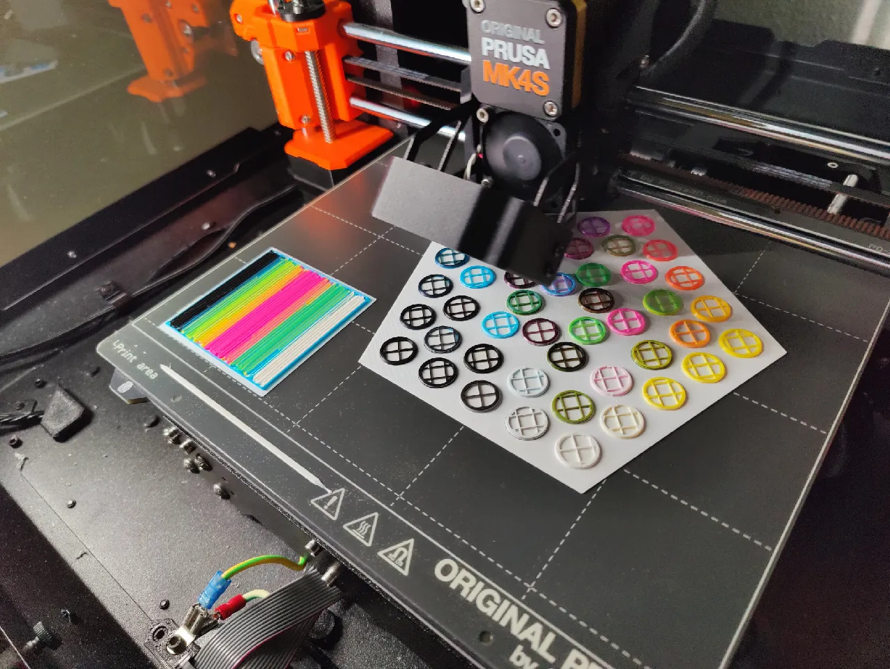 marimusaページ ColorMix Calibration Cones - Remix for MK4S with MMU3 by MichaelQ