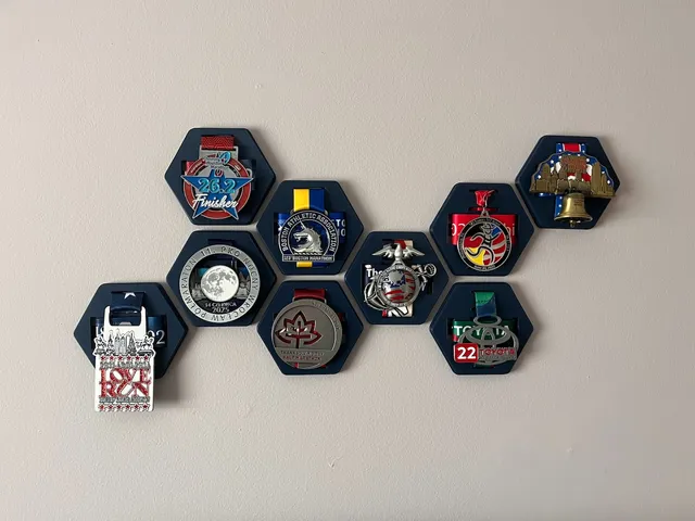 Race Medal Display