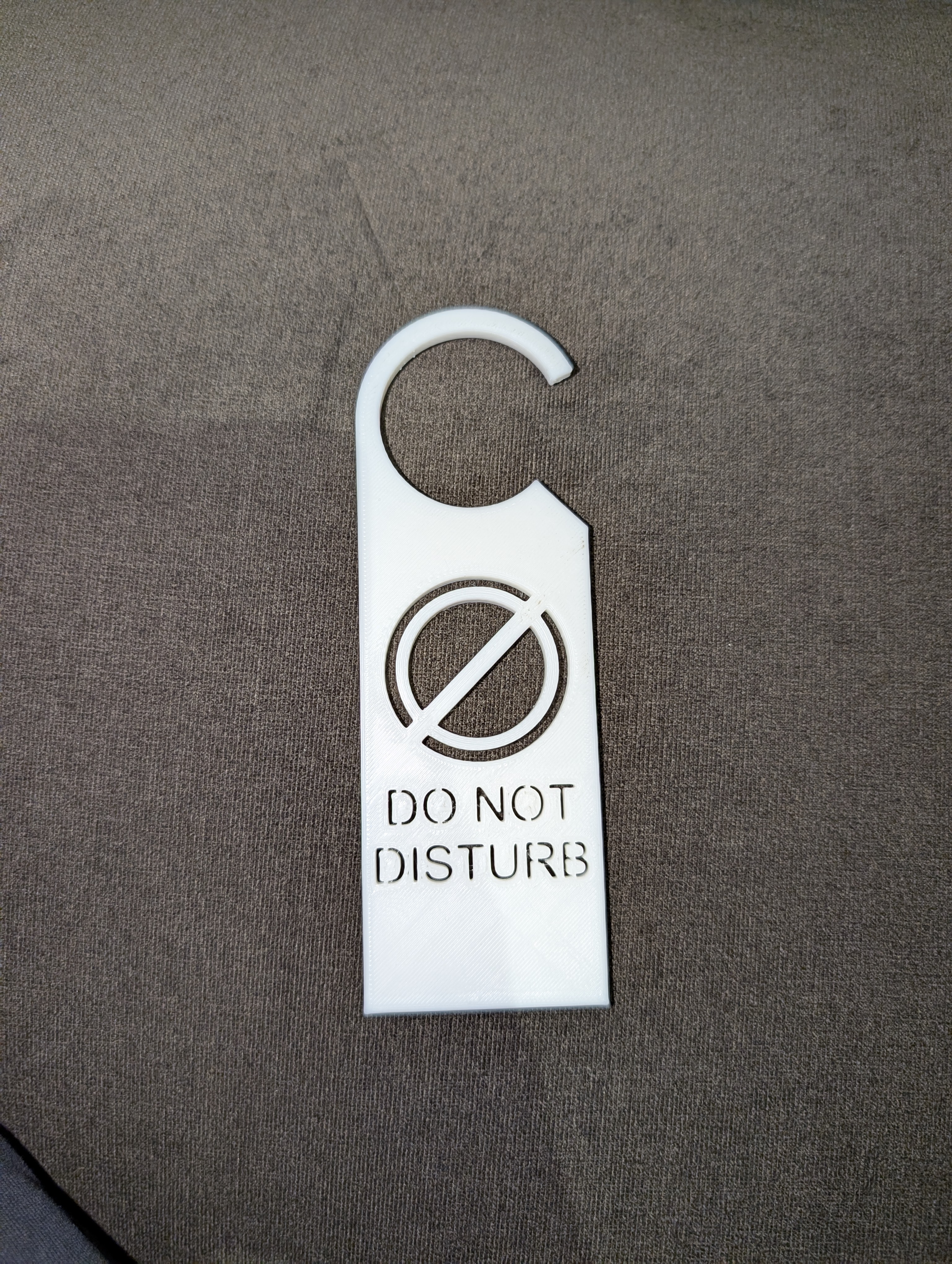Door Do Not Disturb Sign