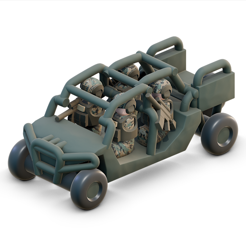 Down Range - USMC UTV — miniatura 2