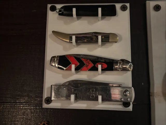Pocket Knife Wall Mount