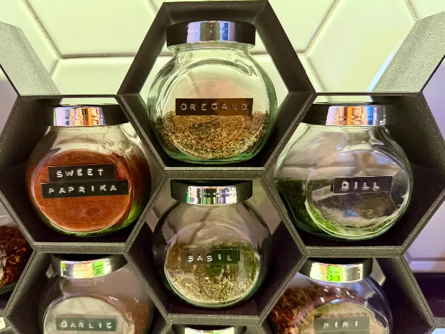IKEA Rajtan Spice Rack Honeycomb Hexagon