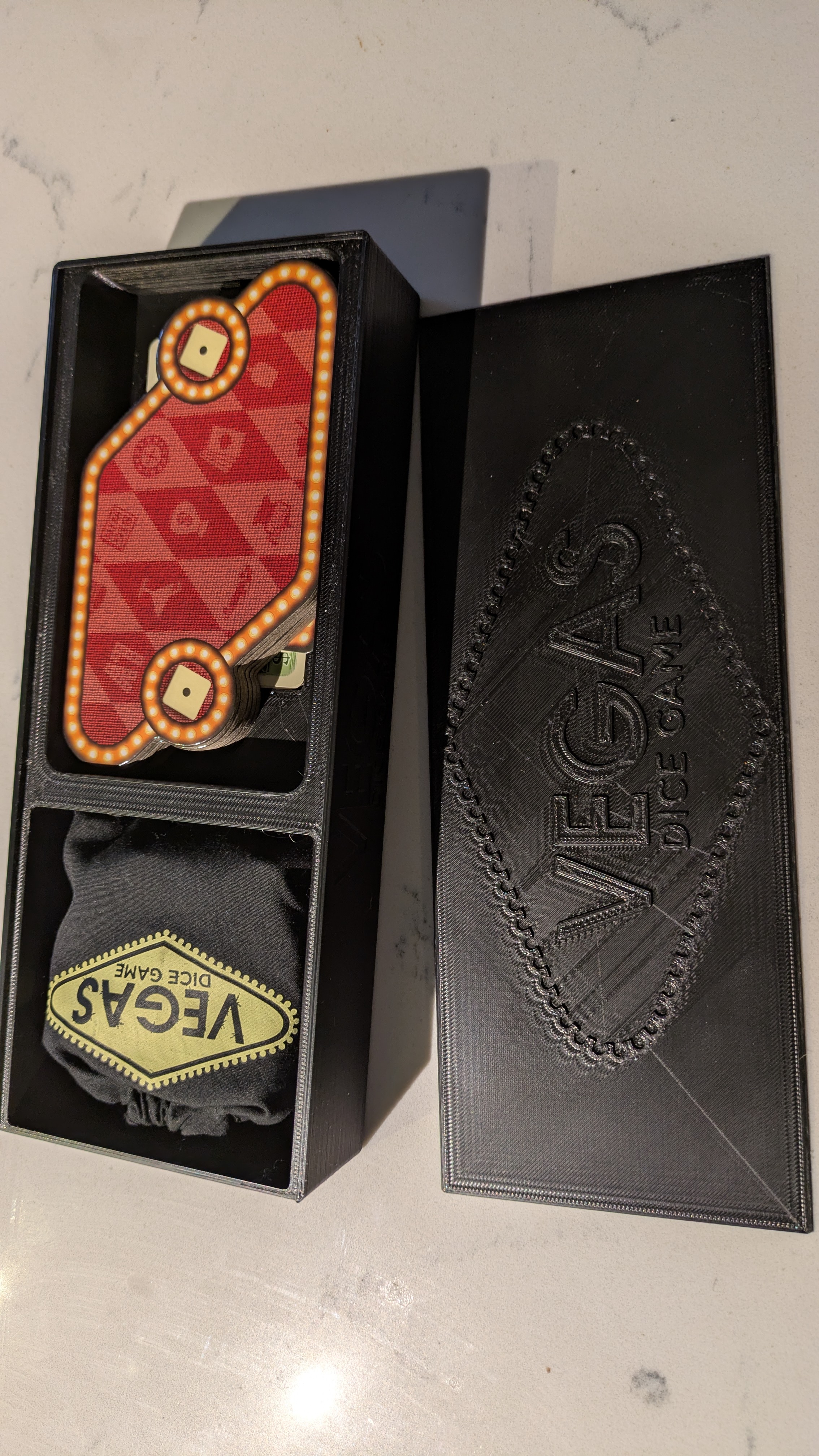 Vegas Dice Game Box