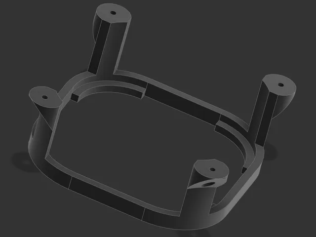HP G5 USB-C Dock and Power Supply Under Table Mount