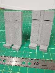 Monolithic Cross Phone Stand