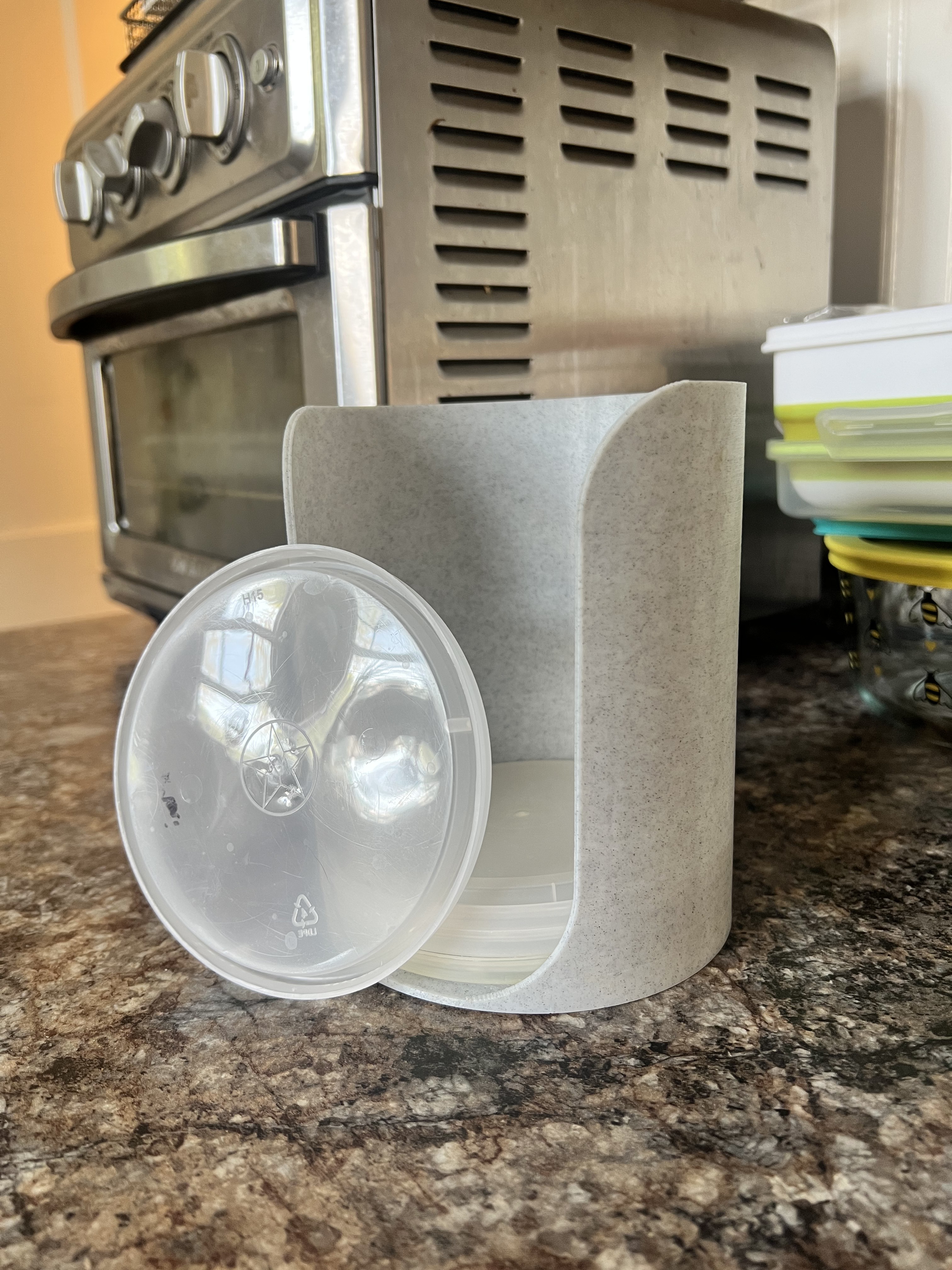 Deli Container Lid Holder