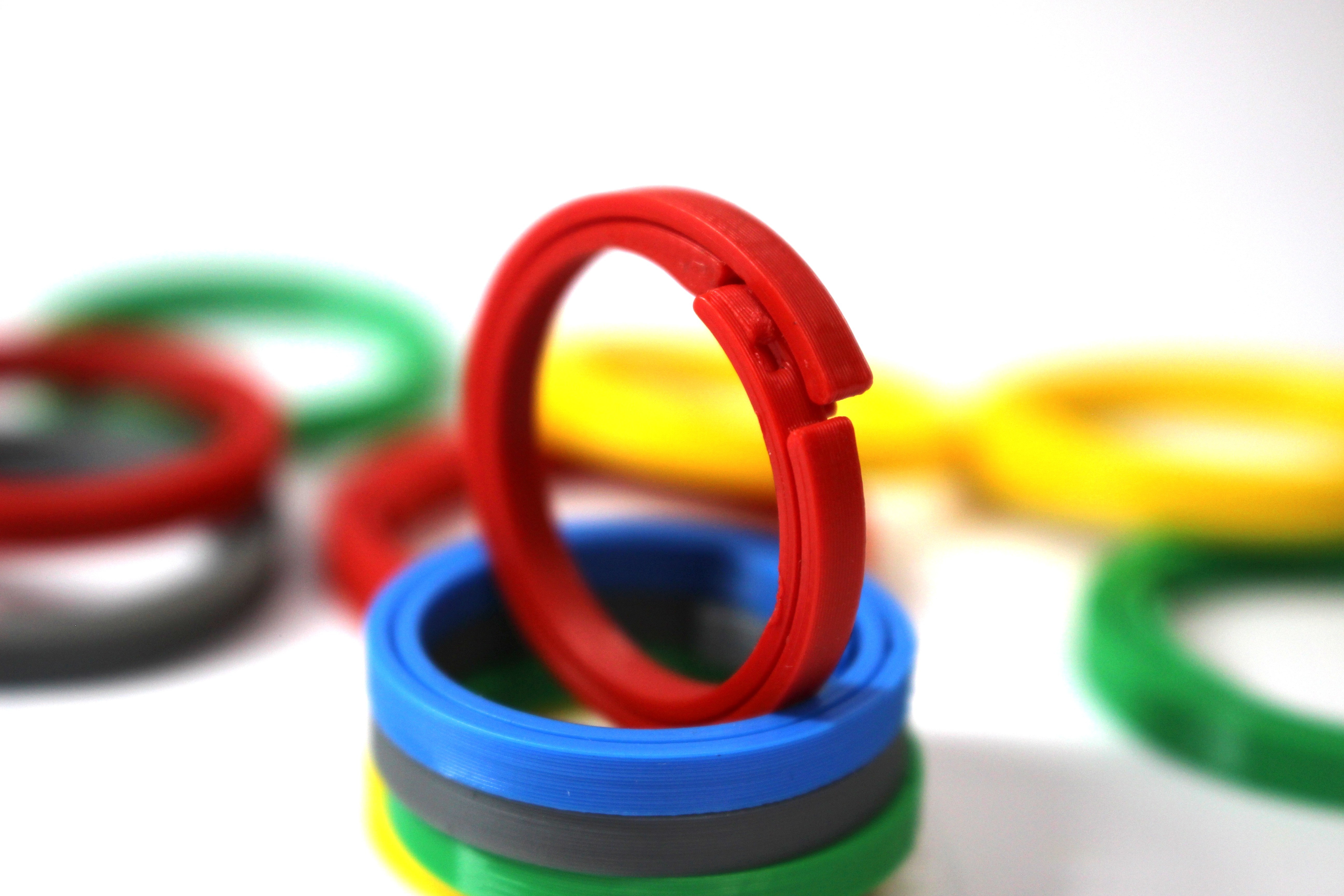 Miniatura 5 do modelo 3D Key Ring Set
