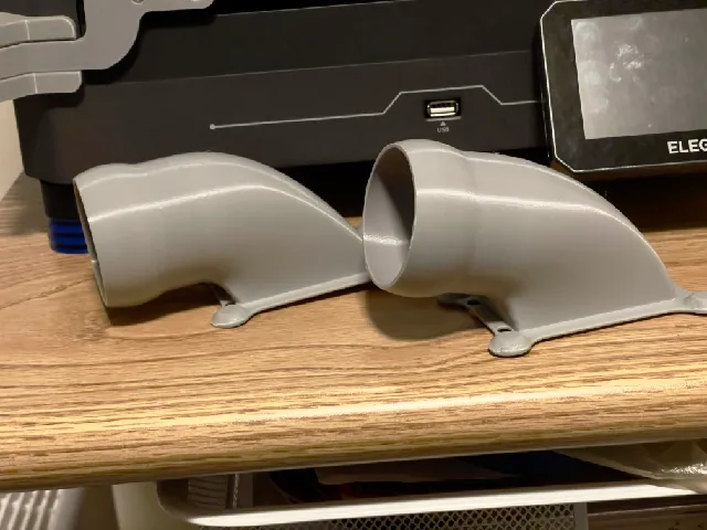 Elegoo CC1 Segmented Pipe Purge Chute