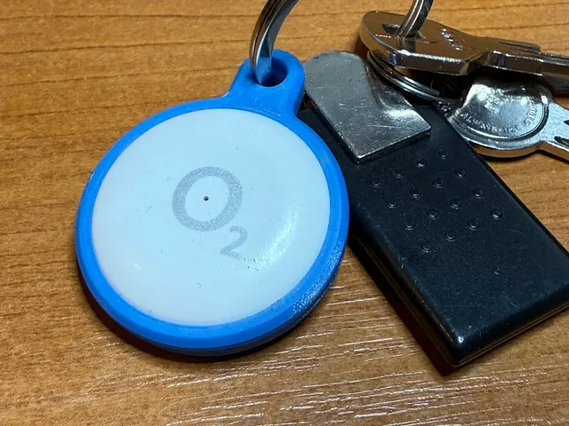 O2 Tag Keychain