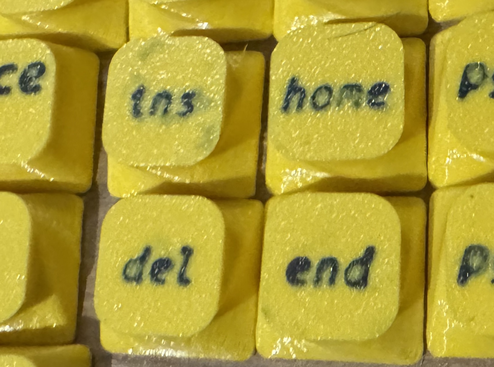 Remix - Twisted keycaps No3 ins and del smaller font