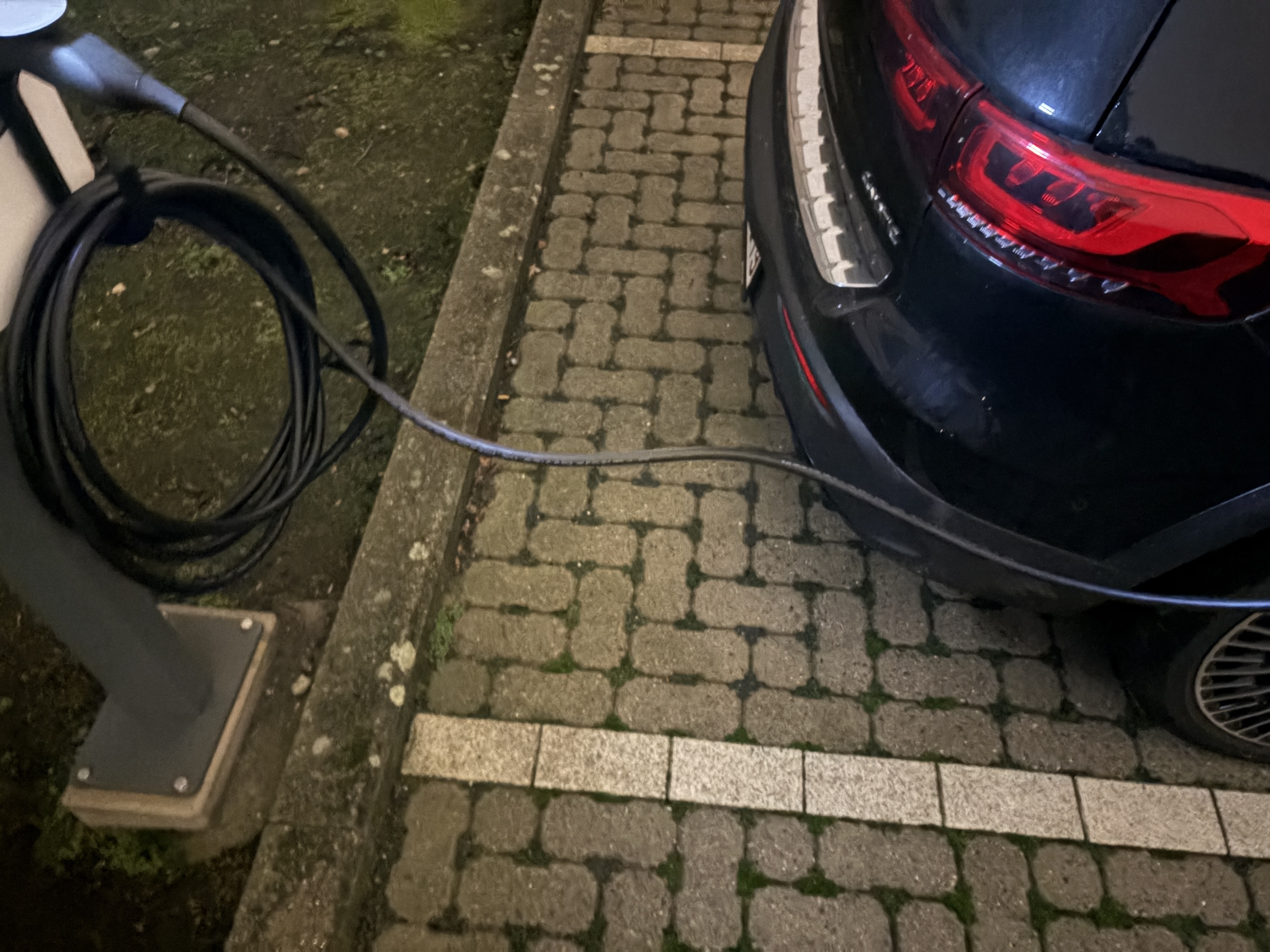 Type 2 charger cable holder