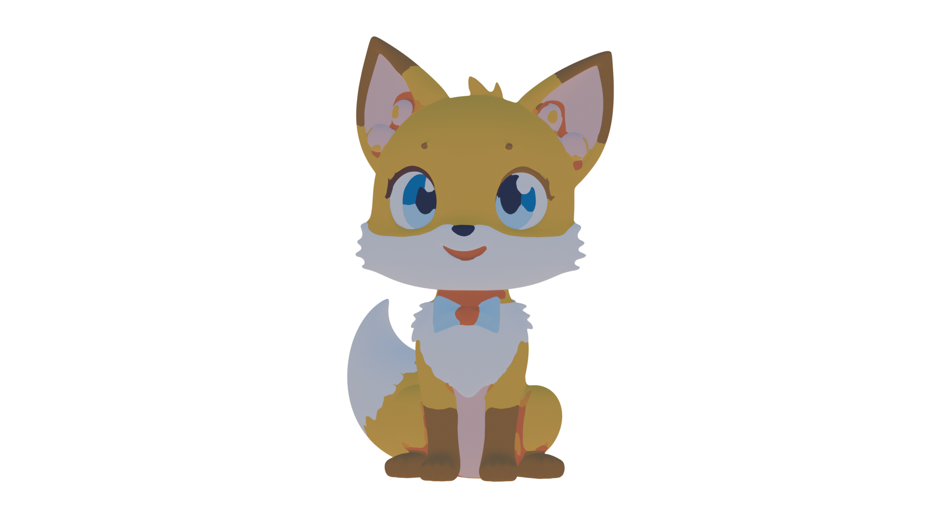 Miniatura 3 do modelo 3D 3D fox