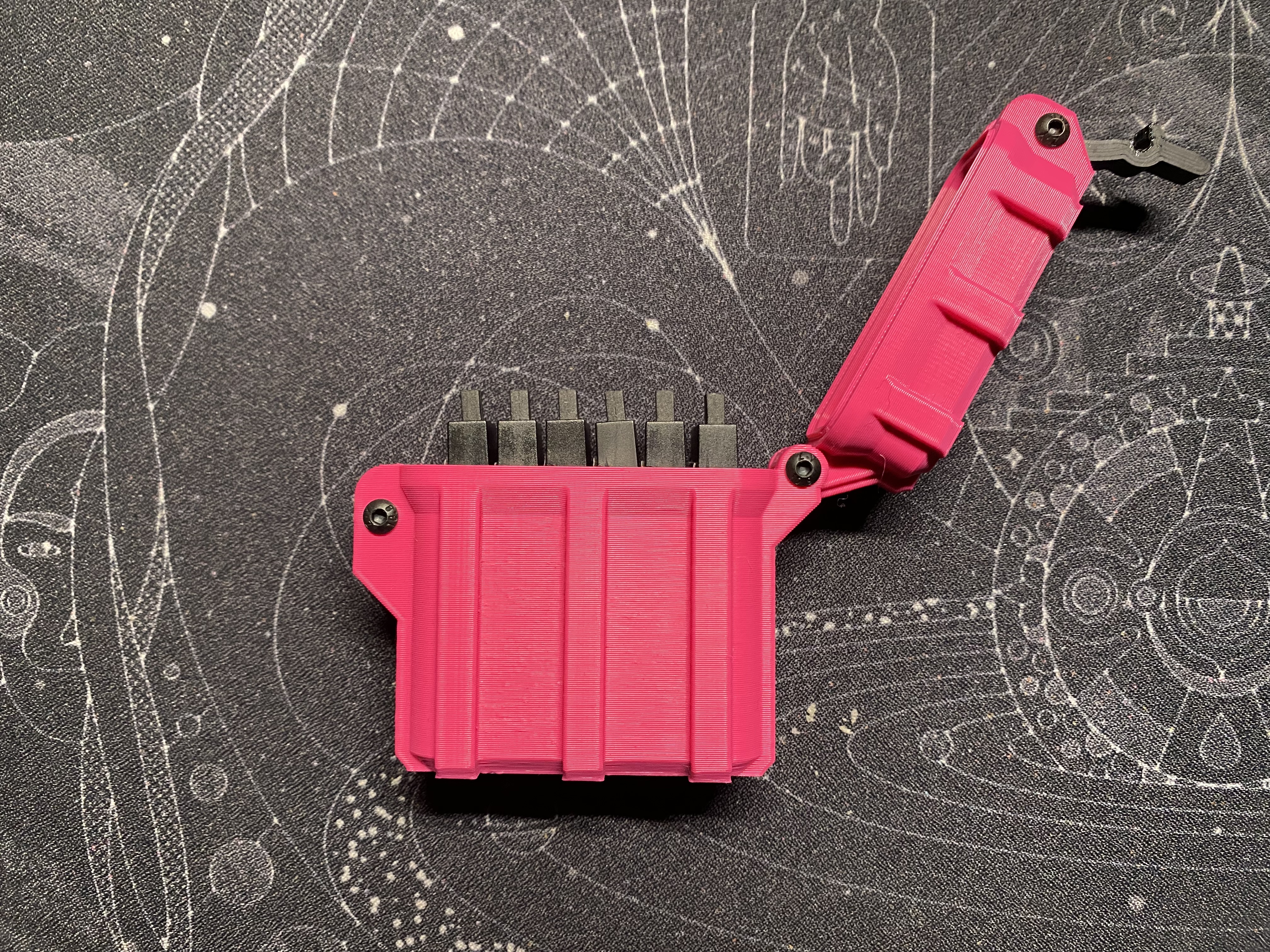 Rugged 1S Battery Case 3D model thumbnail