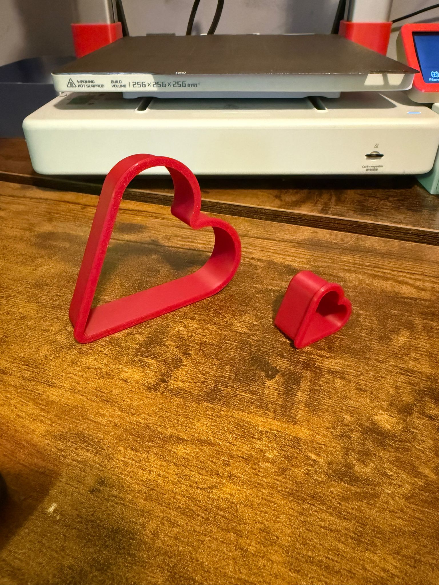 Heart shaped cookie cutter