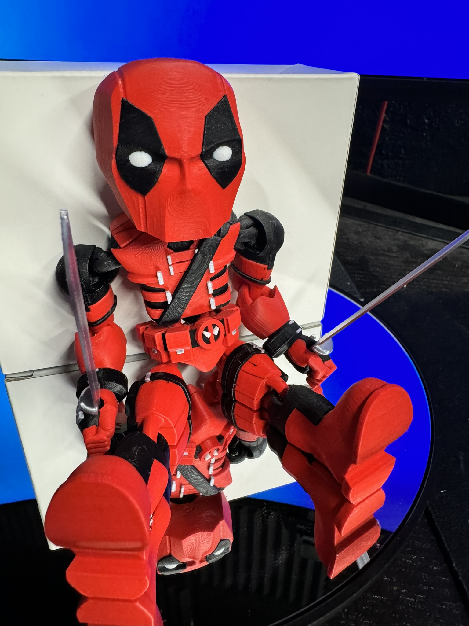 Miniatura 4 do modelo 3D Deadpool Flexi Toy