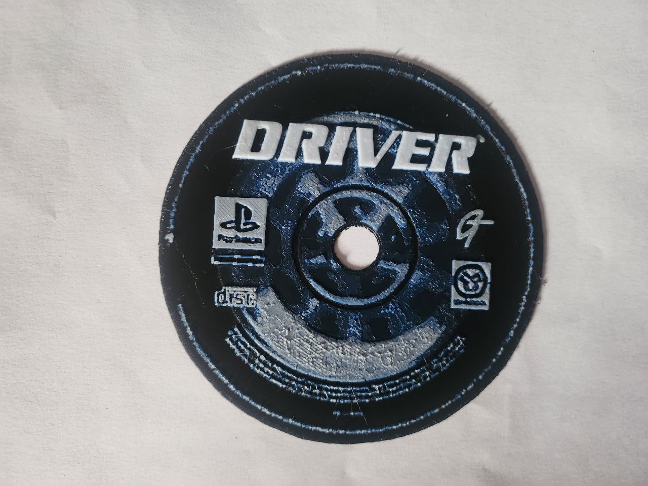 Driver PS1 Disc - HueForge