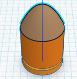 9 mm bullet replica