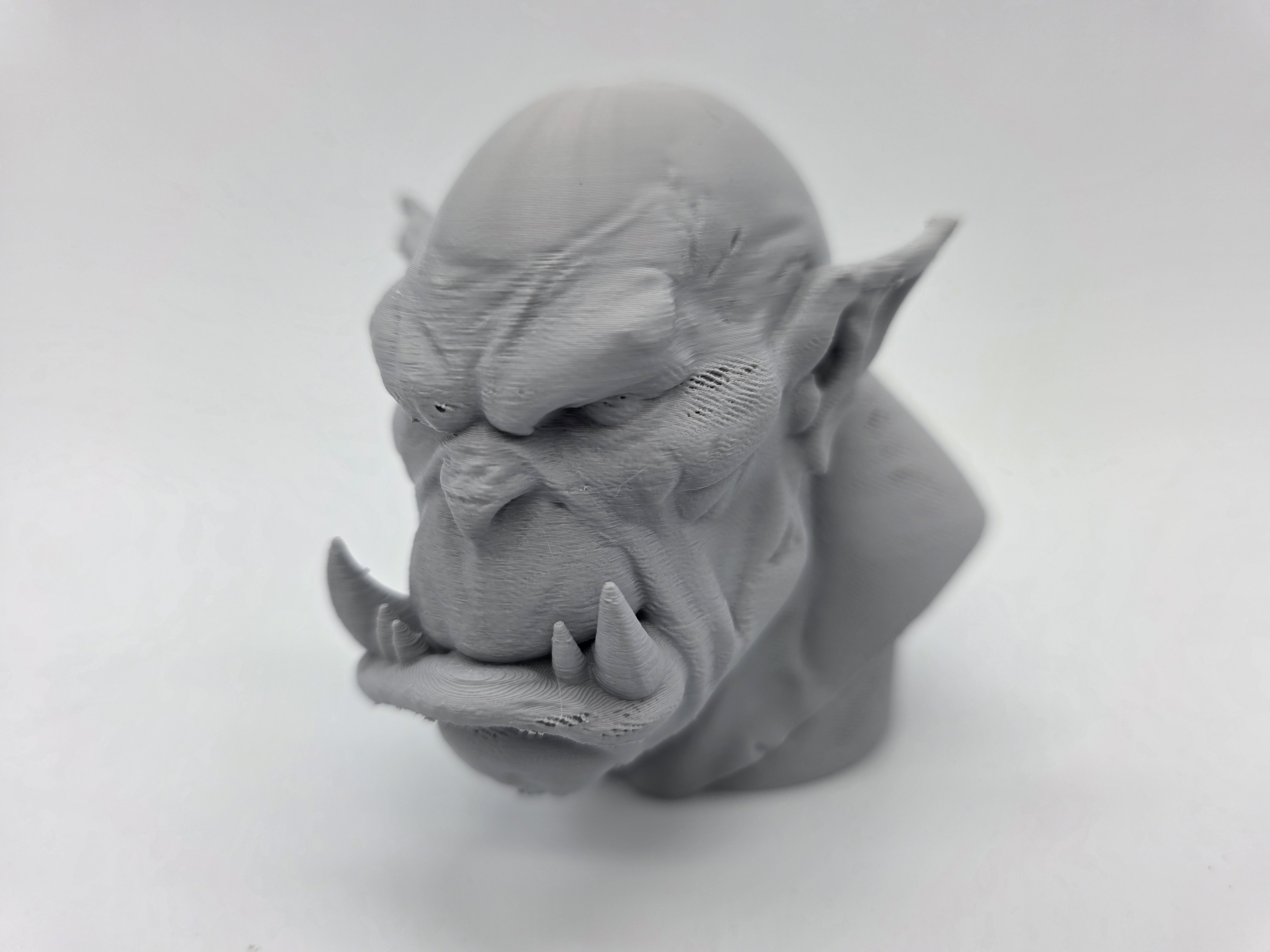 Miniatura 6 do modelo 3D Orc Bust