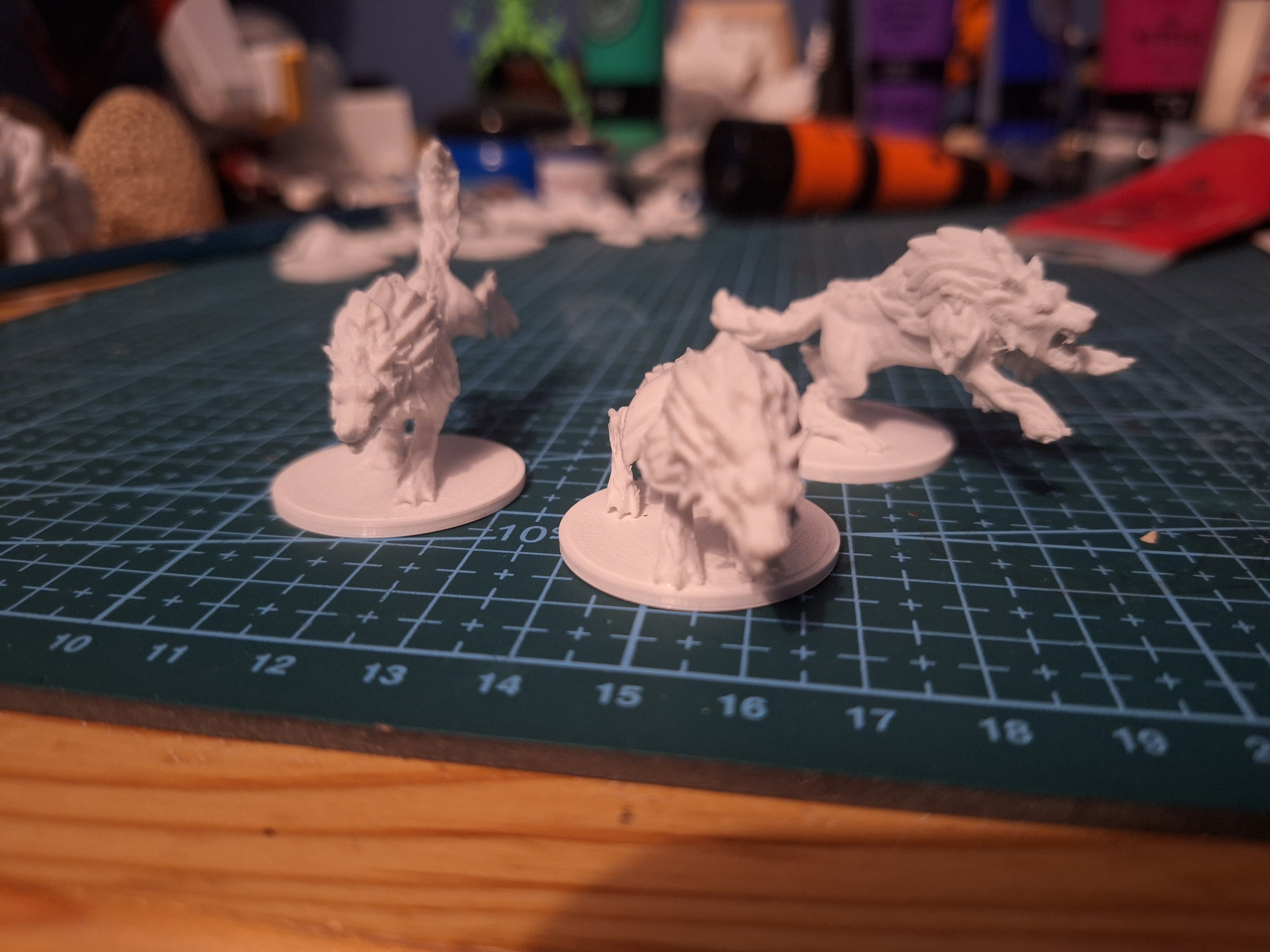 Wolf / wolves for TTRPG