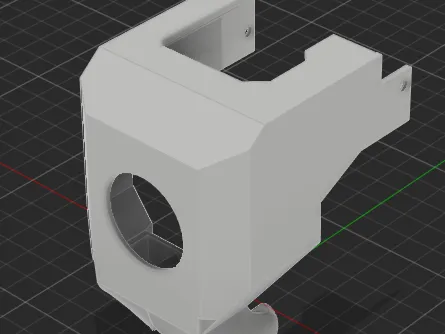 CR10SE 5015 Easier to print SHROUD