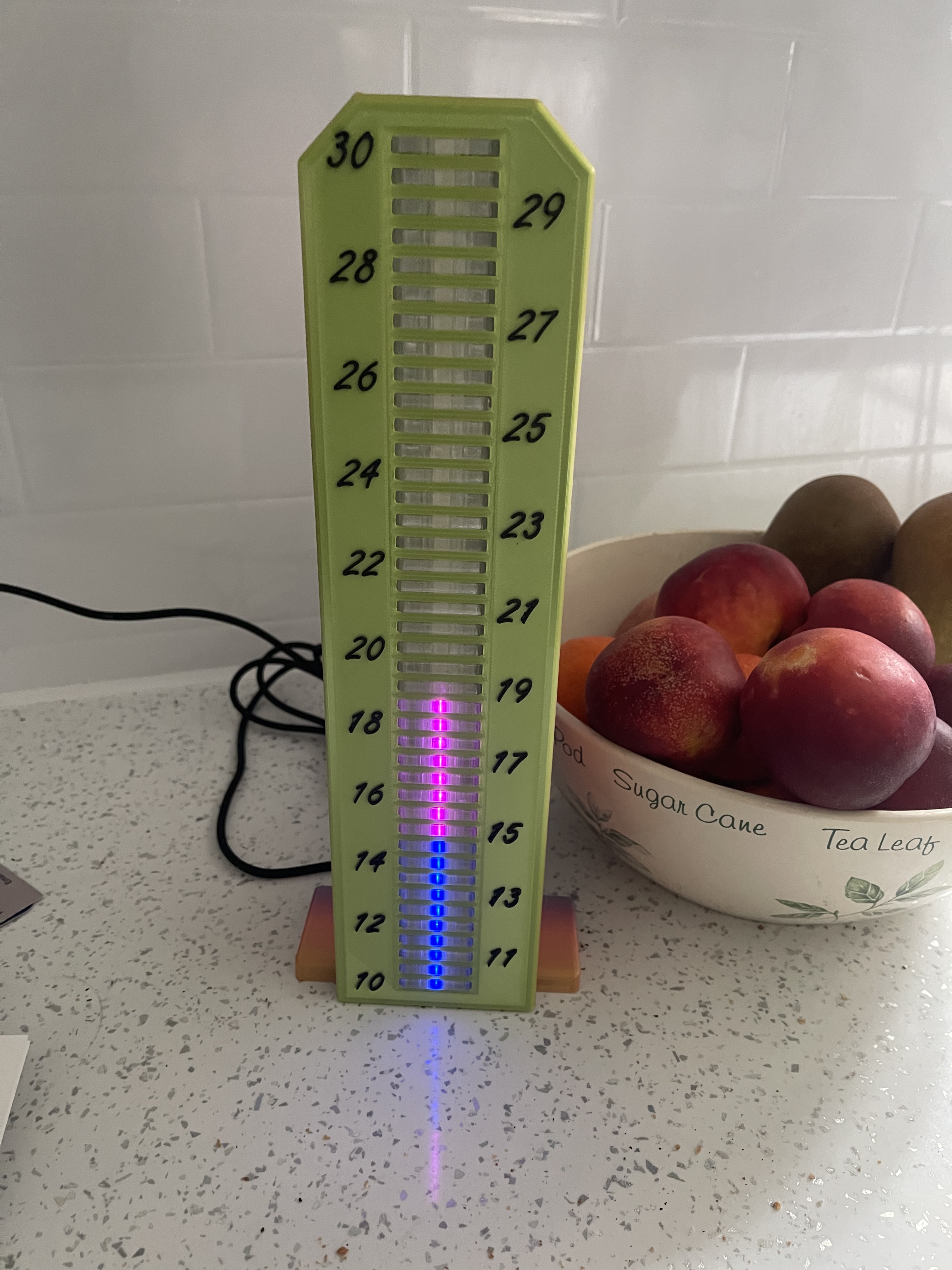 LED Thermometer light sensitive — miniatura 3