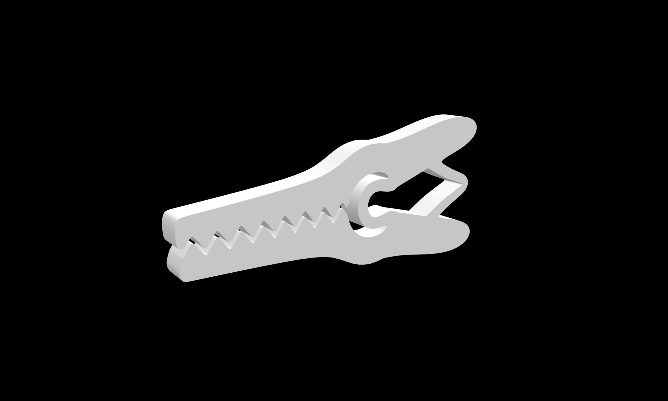 Croc Clip Clamp (23) Strong Flexible Snap