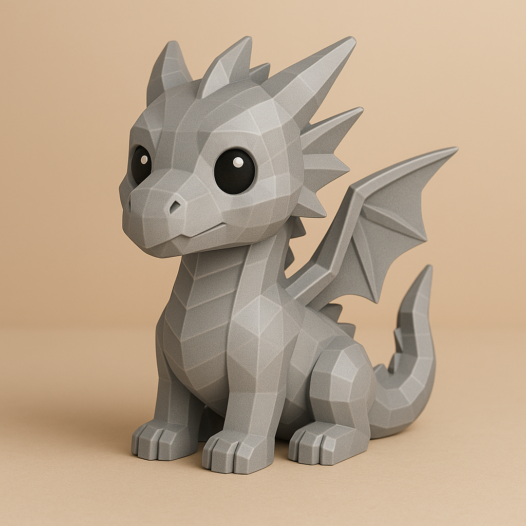 Mini Silver Dragon