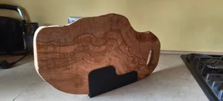 Support for wooden cutting board.