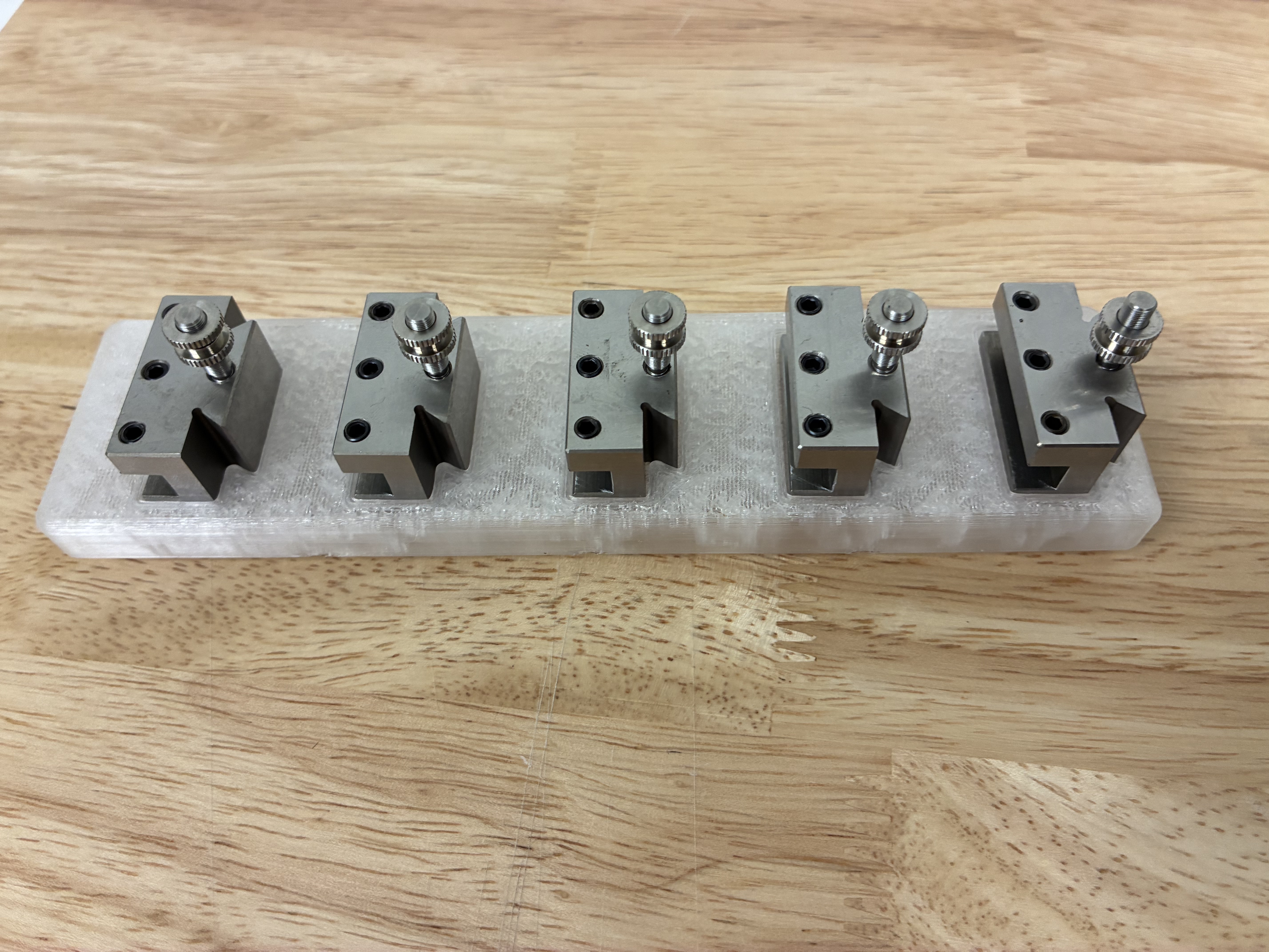 Gridfinity quick change tool holder for CZ50 Watchmaker's lathe