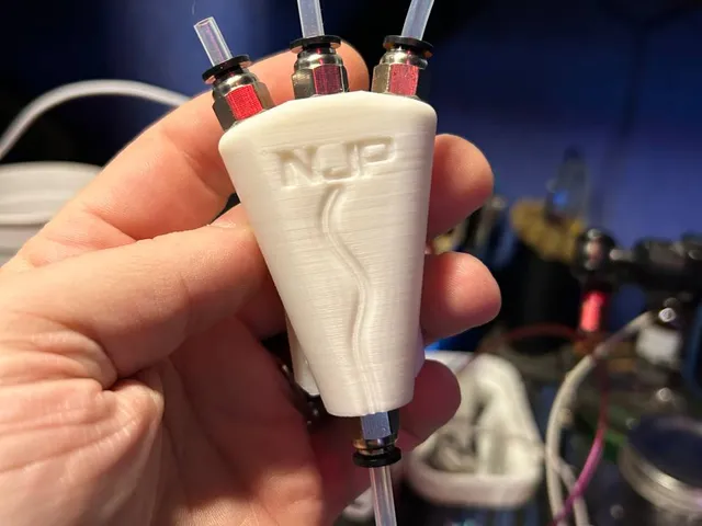 Sy's PegLock PC4-M10 3-to-1 Filament Hub