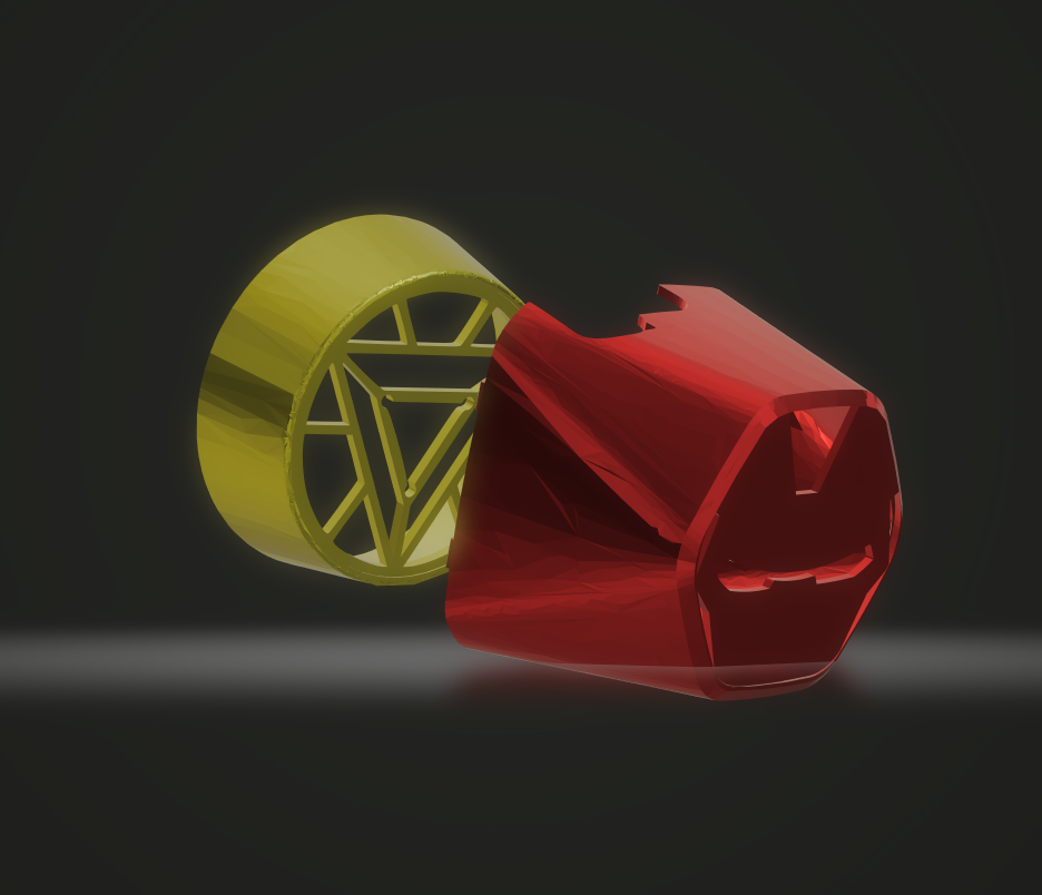 Iron man Cover for the Cooler Master Elite Liquid AIO