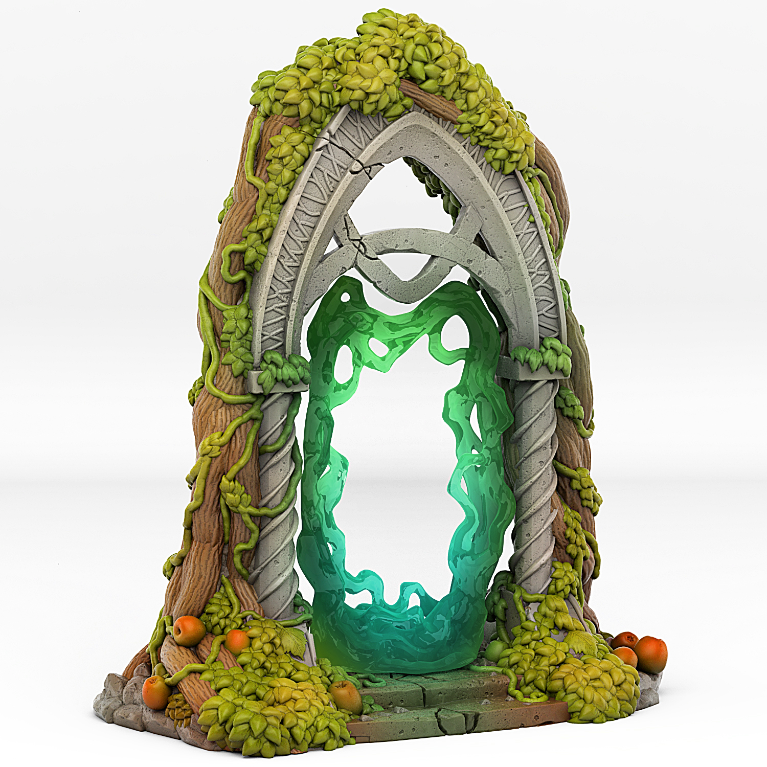 Elfic Portal With Its Magic Barrier — miniatura 7