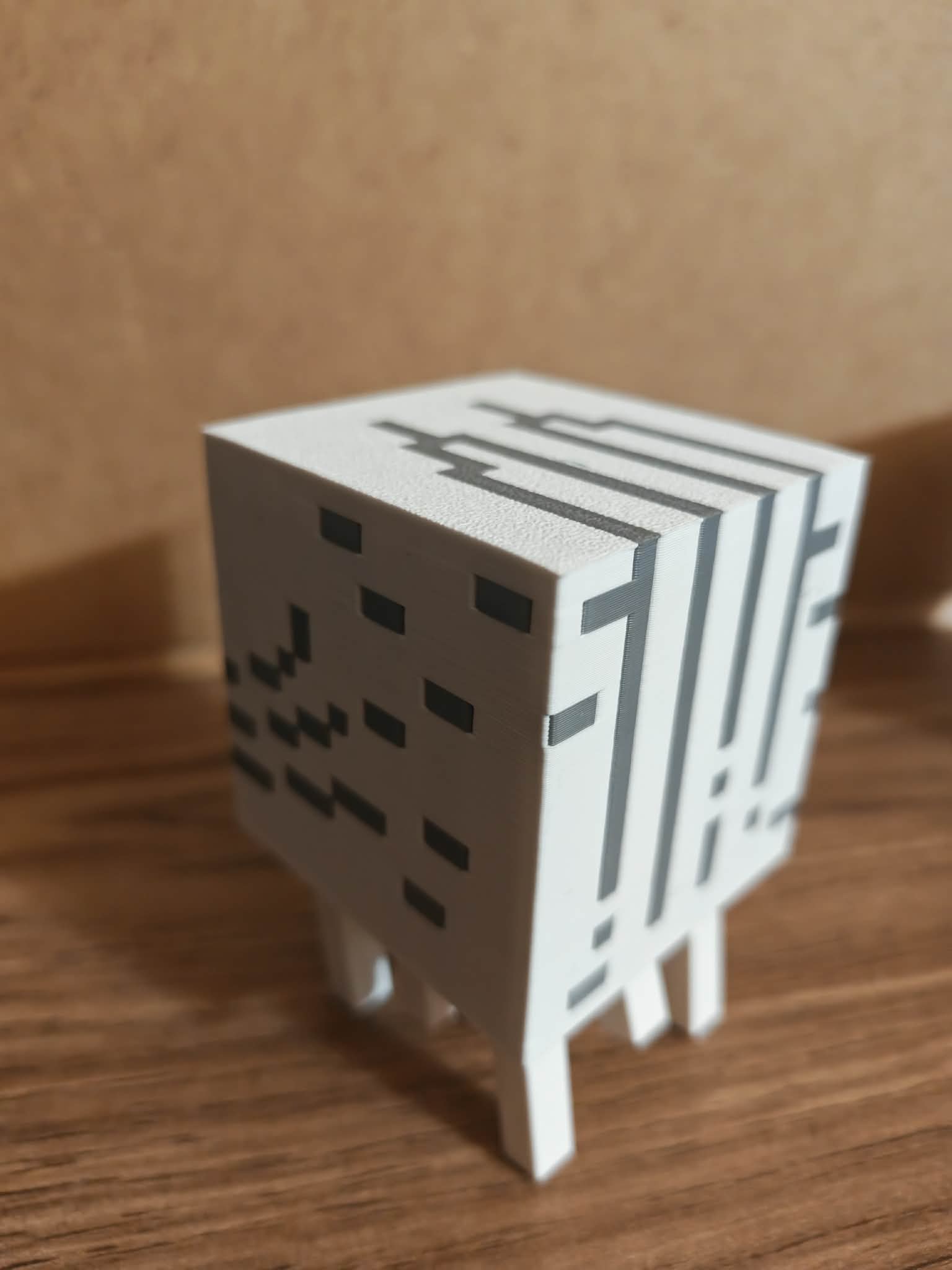 Miniatura 4 do modelo 3D minecraft ghast