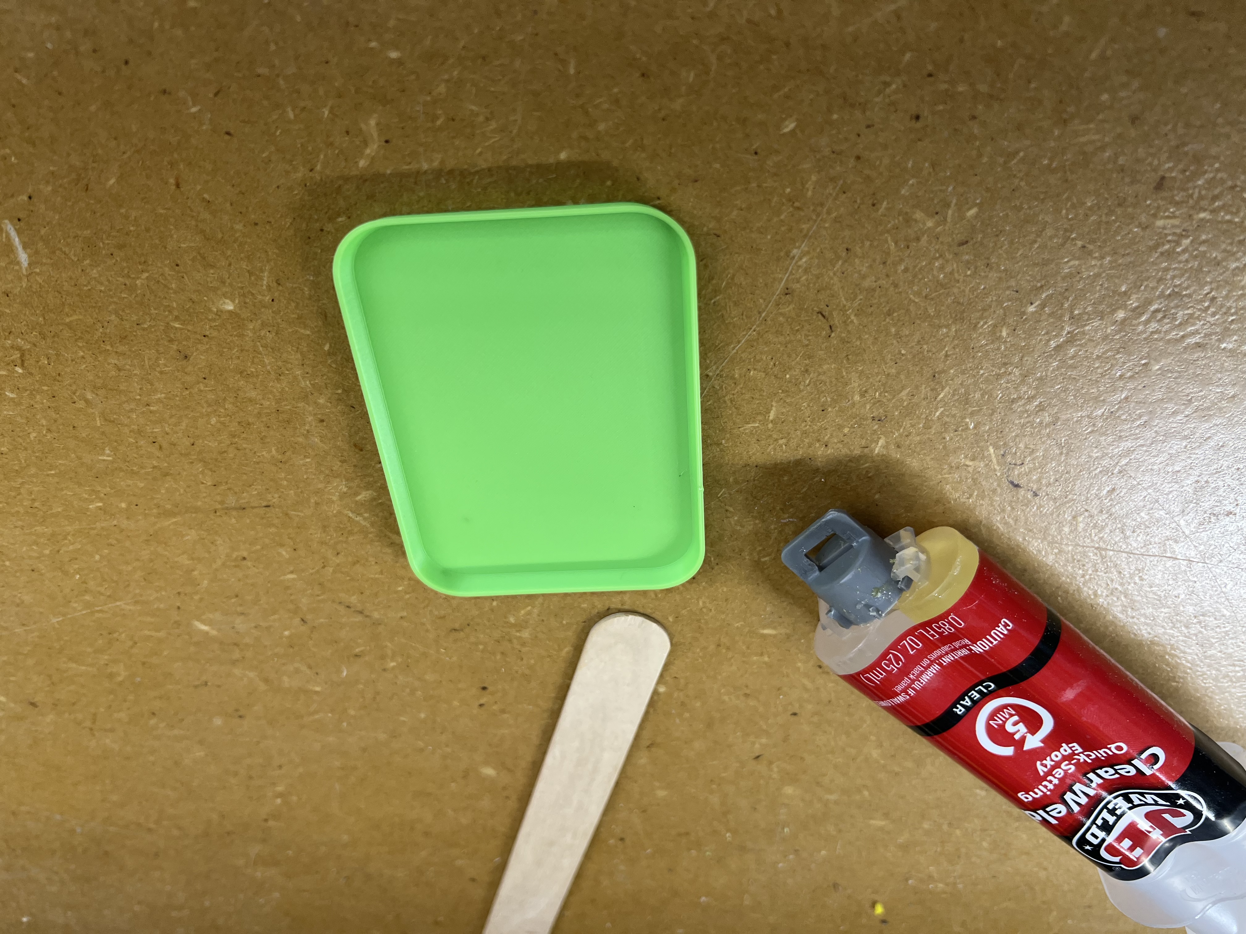 Disposable Mini Mixing Pad - Tray Only